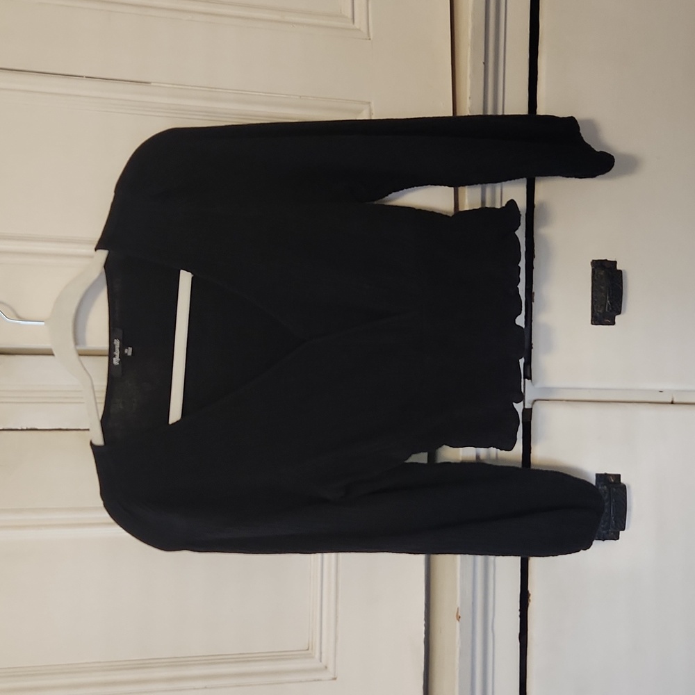 Madewell wrap style blouse